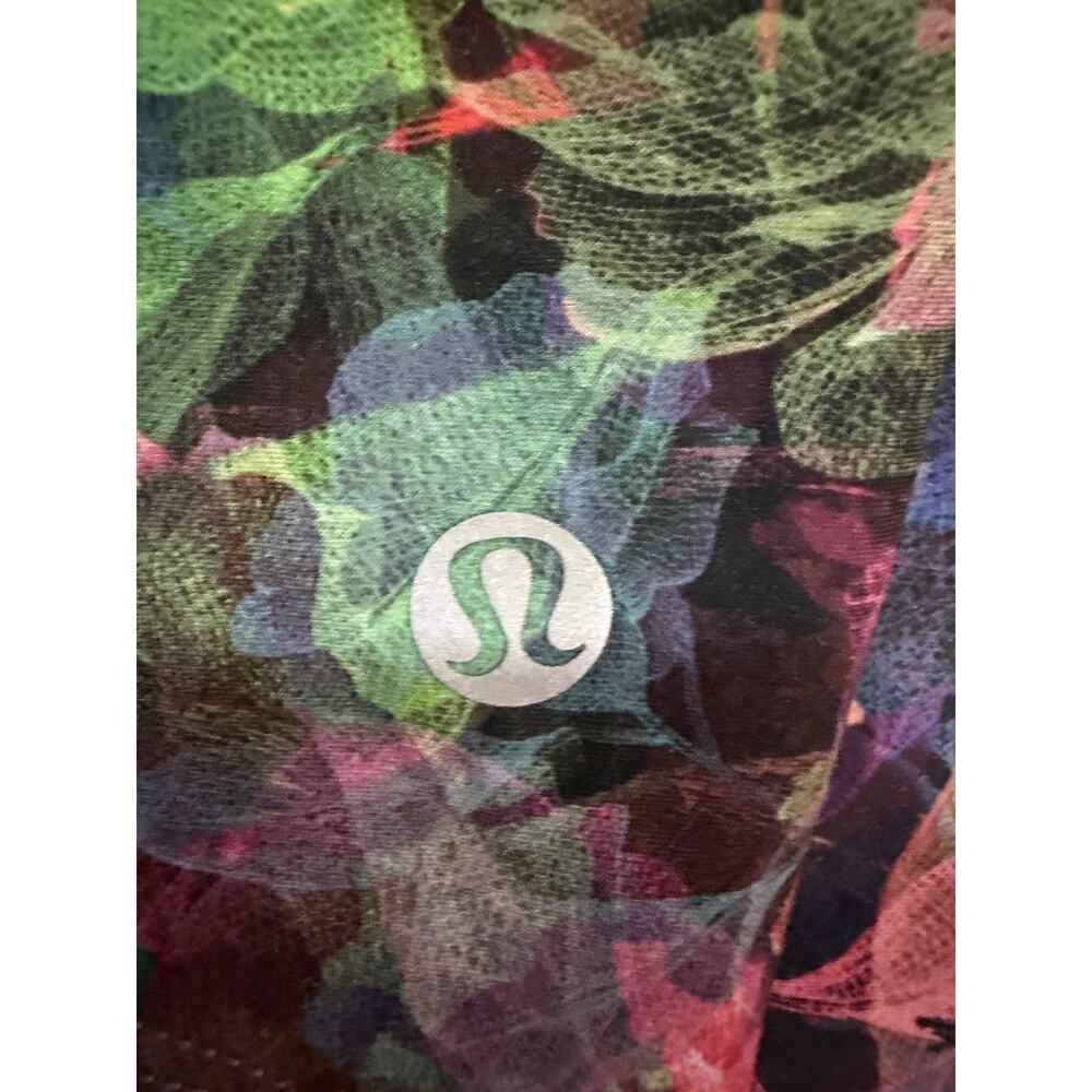 Lululemon Court Rival High-Rise Skirt Vivid Floral Stretch Tennis Size 4 - Picture 6 of 7